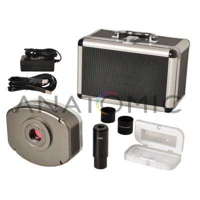 Câmera digital Refrigerada CCD 5.0MP com software (especial para trabalhos com fluorescência e campo escuro).