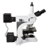 Microscópio Metalográfico Trinocular com Aumento 50x Até 1000x, Objetiva Planacromática Infinita.