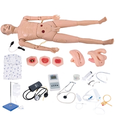 Manequim Geriátrico Bissexual Simulador Avançado para Treino de Enfermagem (Vovô) - TGD-4022-A