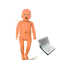Manequim Bebê Simulador para Treino de RCP, Intubação e Enfermagem - TGD-4025-NS