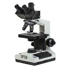 Microscópio Biológico Trinocular com Aumento 40x até 1600x, Objetivas Acromáticas e Iluminação LED. - TIM-108