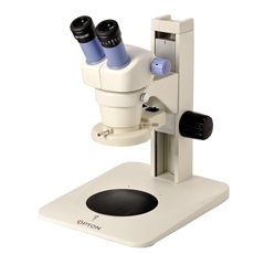 Microscópio Estereoscópico Binocular, Zoom de 0,7X até 3X , Aumento 7 X ~ 30X e  Iluminação Refletida 8W Fluorescente. - TNE-02B