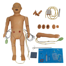 Manequim Infantil, Bissexual, Simulador para Treino de Enfermagem - TZJ-0504